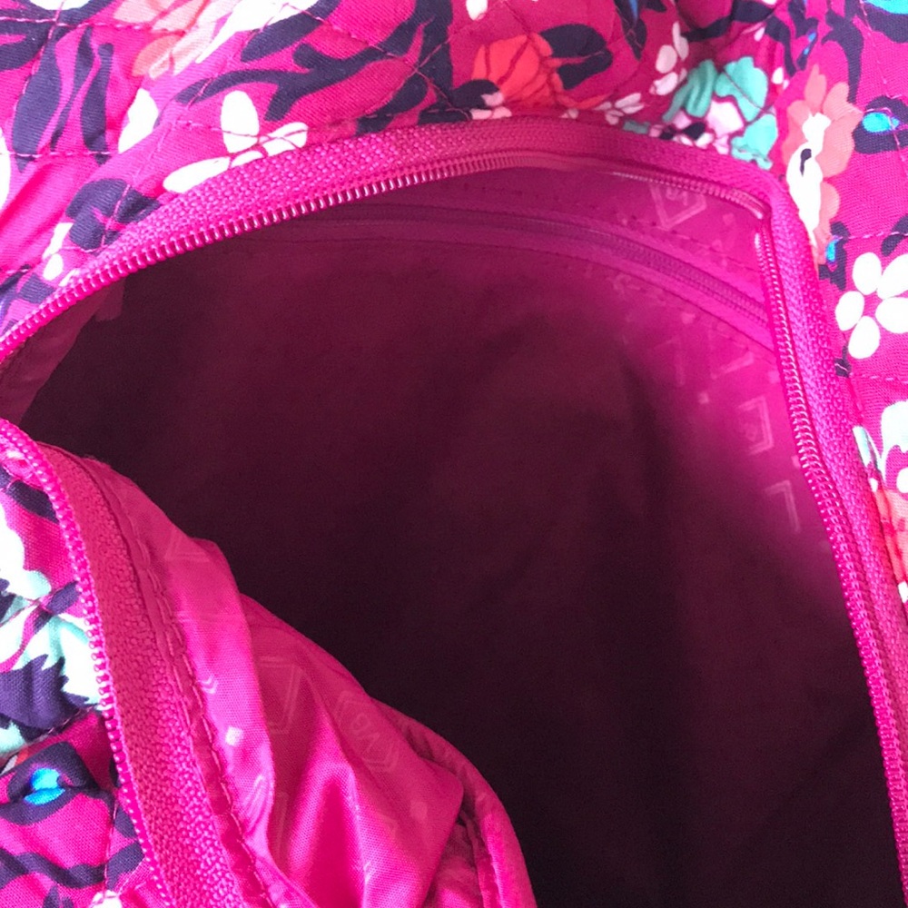 Vera Bradley Bloom Berry XL LARGE Backpack NWT - Picture 5 of 8